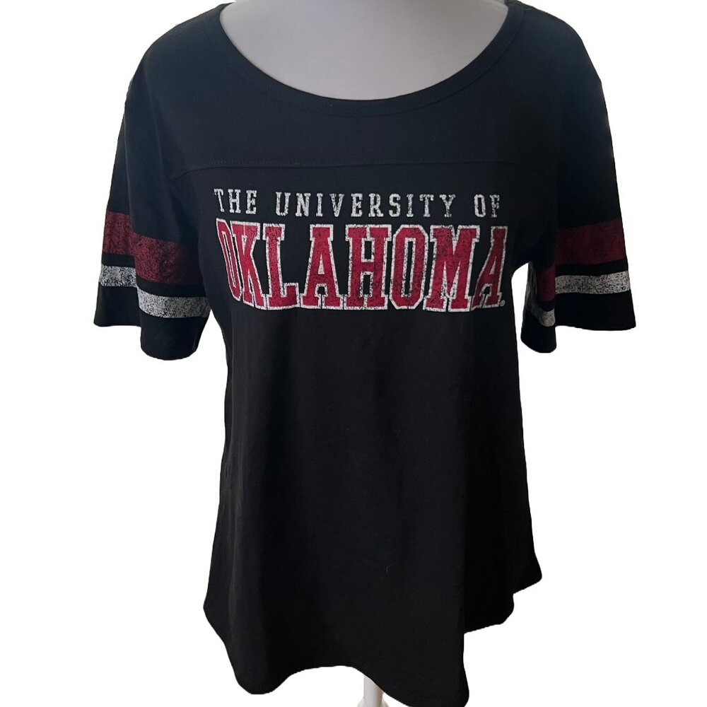 National Collegian Women's Medium University of Oklahoma Short Sleeve T-Shirt